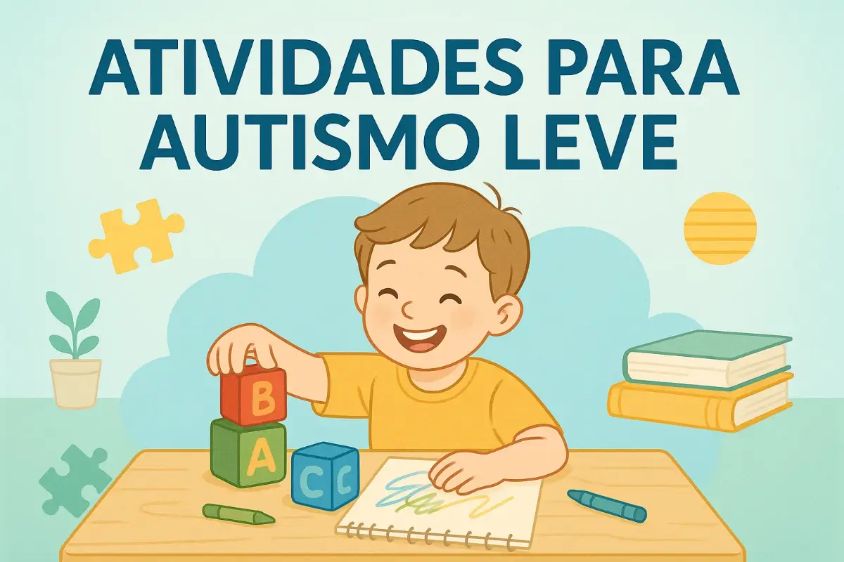 Atividades para Autismo Leve para Imprimir PDF