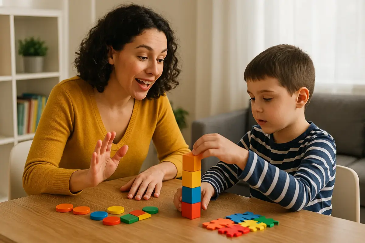 Como estimular uma criança com Autismo em casa