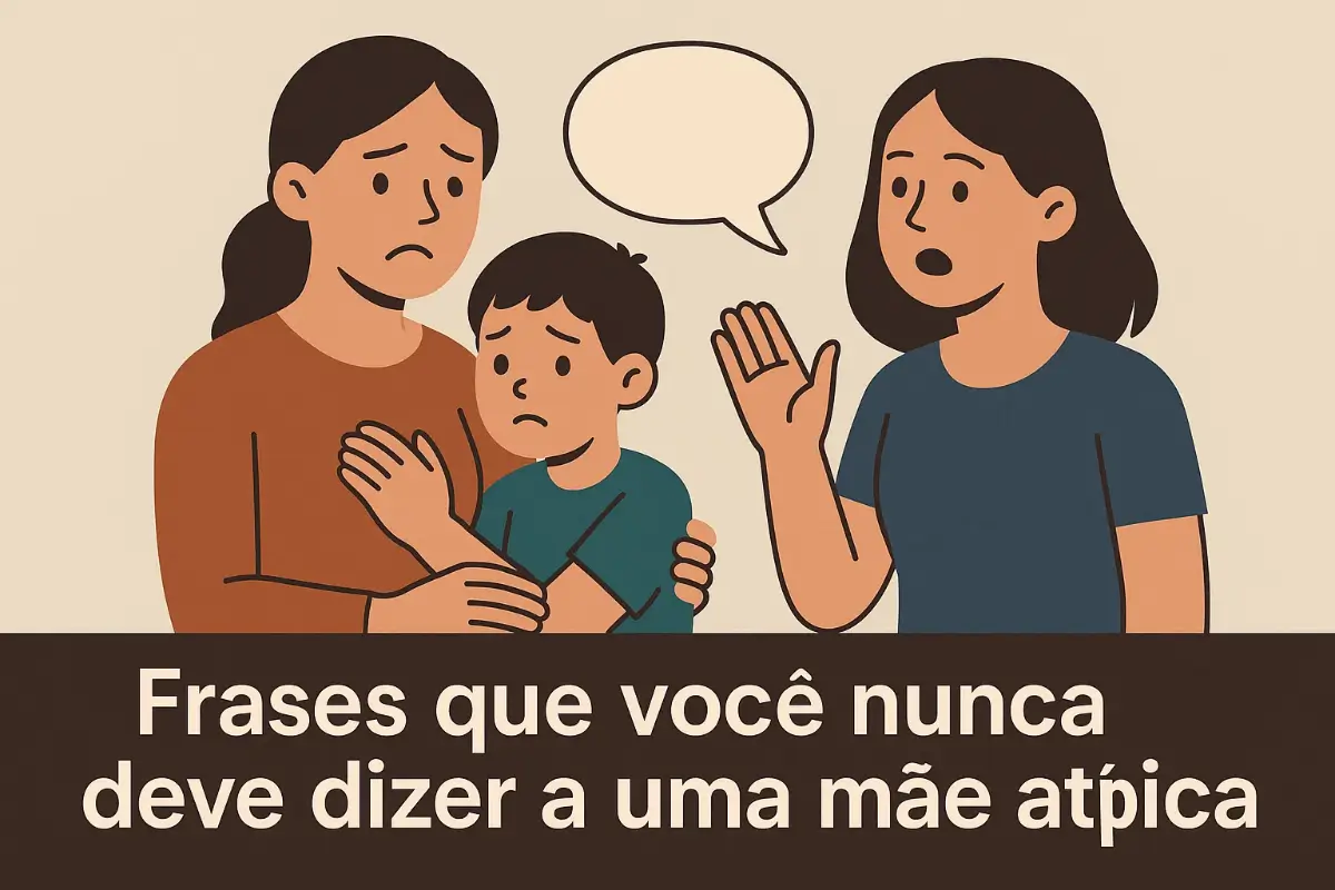 Frases que você nunca deve dizer a uma mãe atípica
