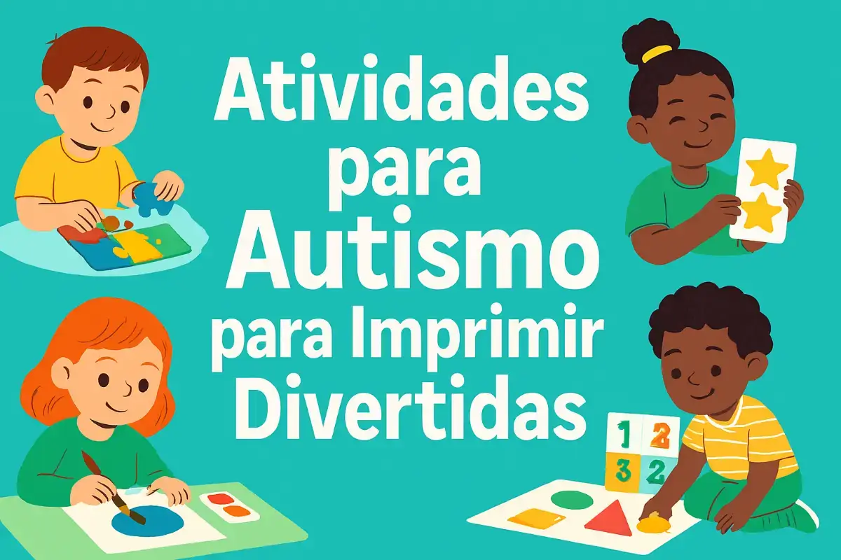 Atividades para Autismo para Imprimir Divertidas