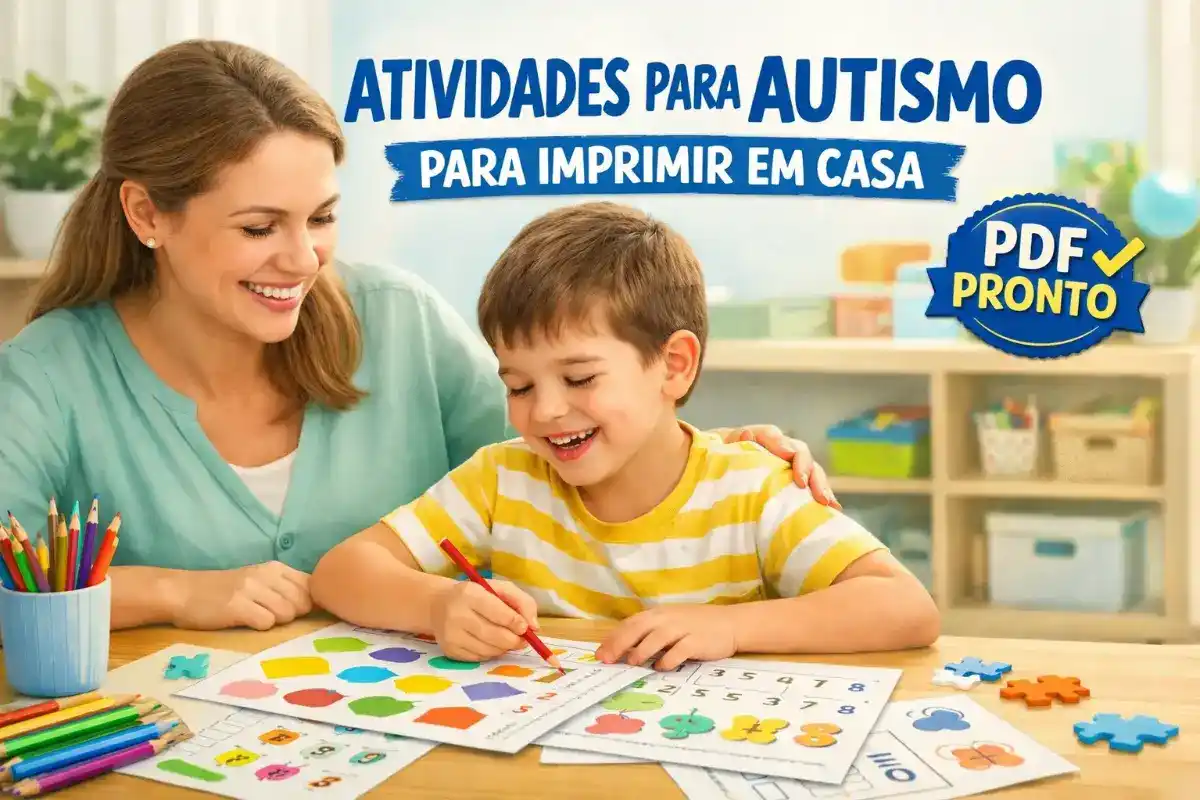 Atividades para Autismo para Imprimir em Casa