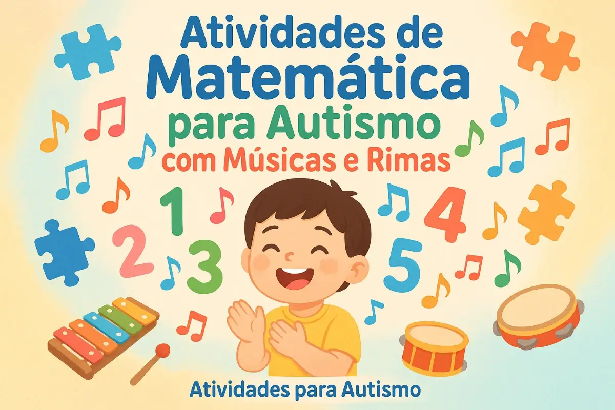 Atividades de matemática para Autismo com músicas e rimas