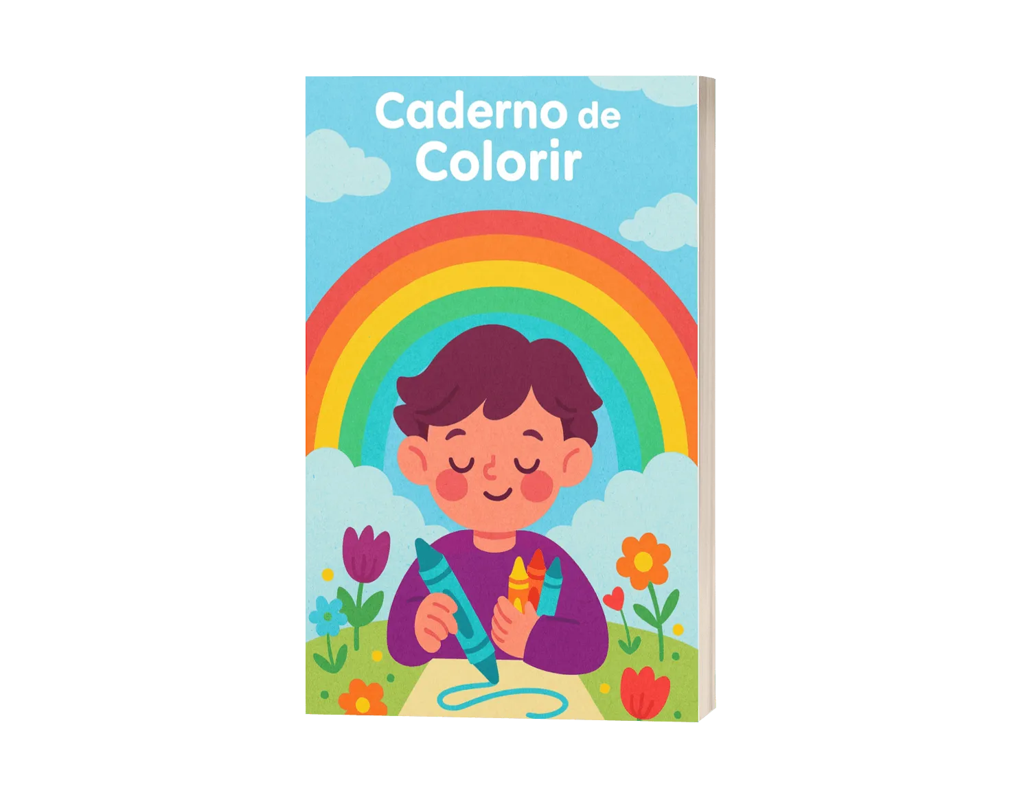 Caderno de Colorir para Autismo