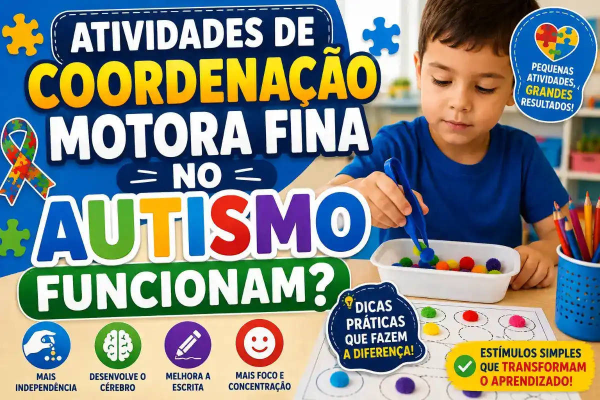 Atividades de Coordenação Motora Fina no Autismo Funcionam?