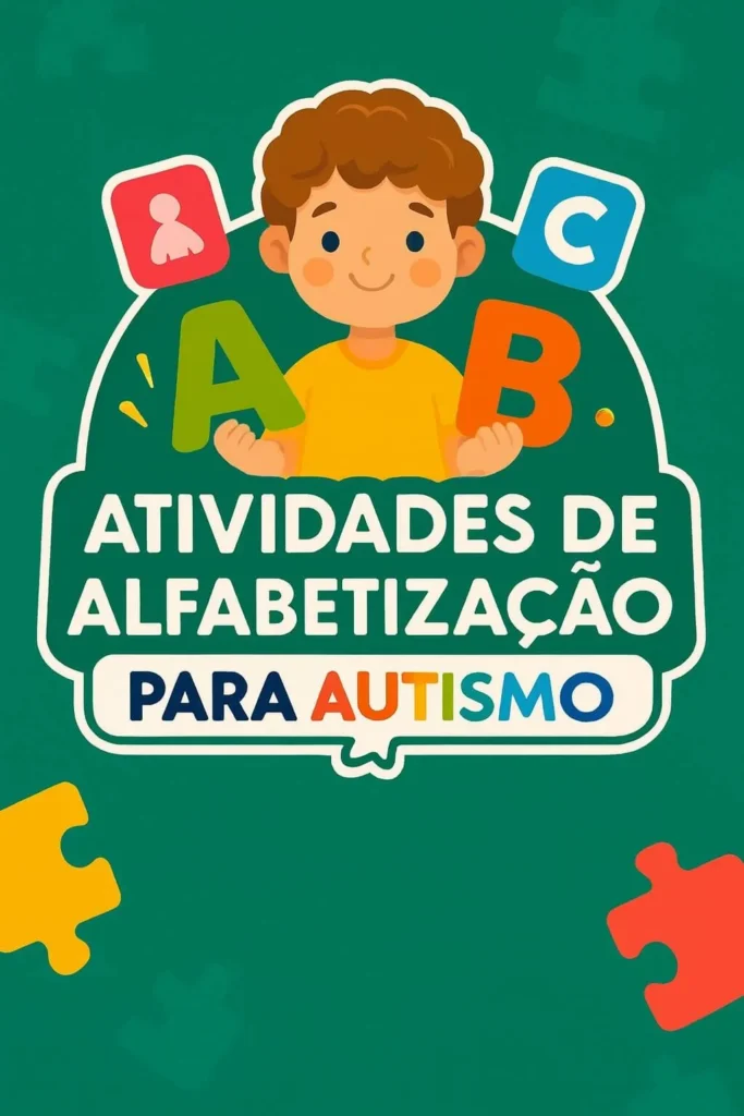 Atividades de Alfabetização para Autismo