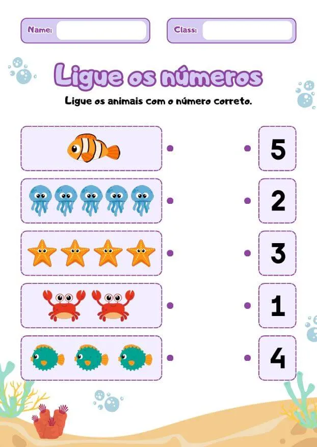 Atividades de Matemática para Autismo para Imprimir em PDF