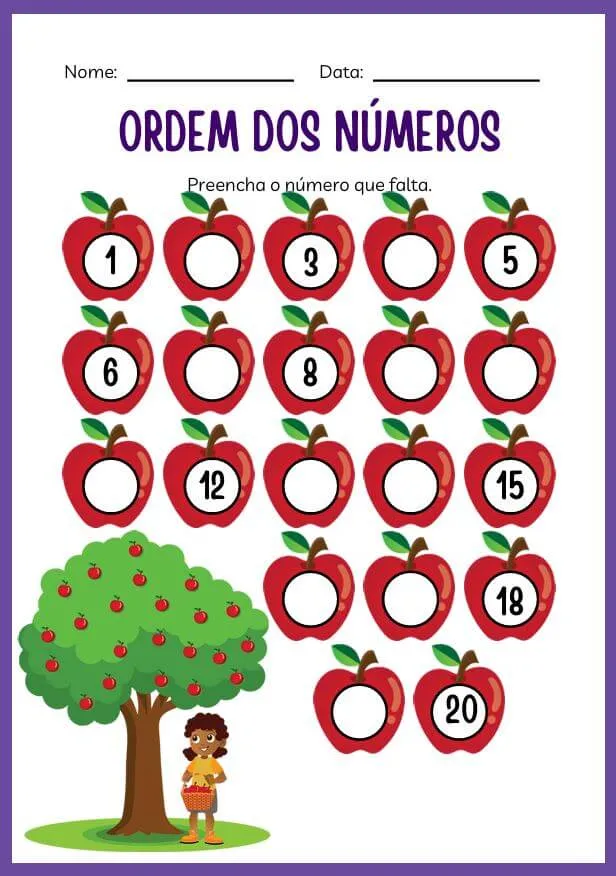 Atividades de Matemática para Autismo para Imprimir em PDF