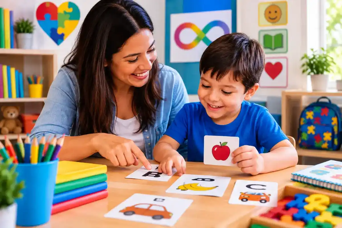 Como trabalhar a alfabetização de crianças com autismo em casa e na escola